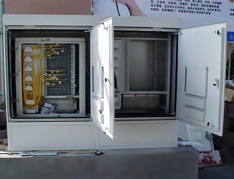 某地區(qū)移動公司光纜交接箱擴容